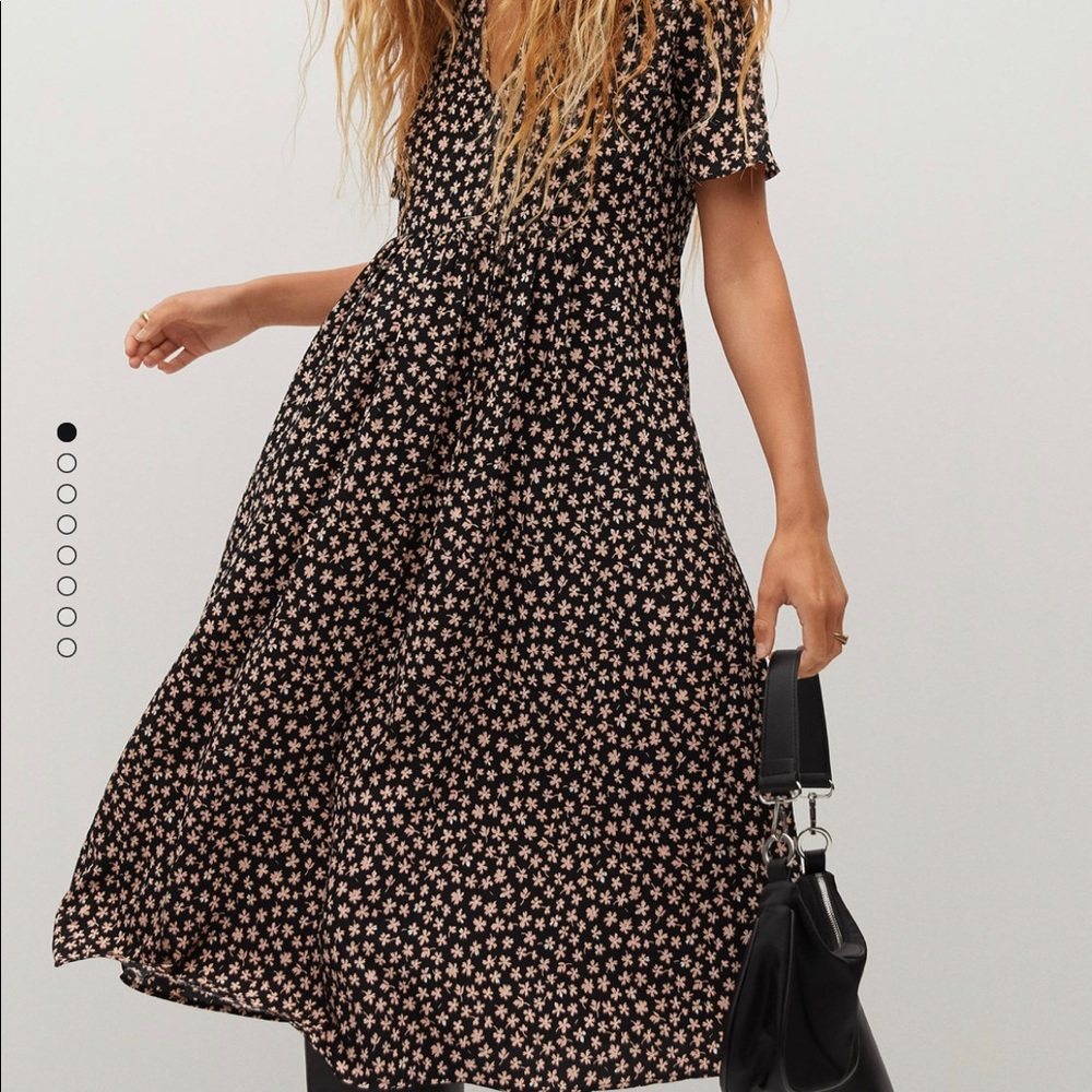 Mango Floral Dress